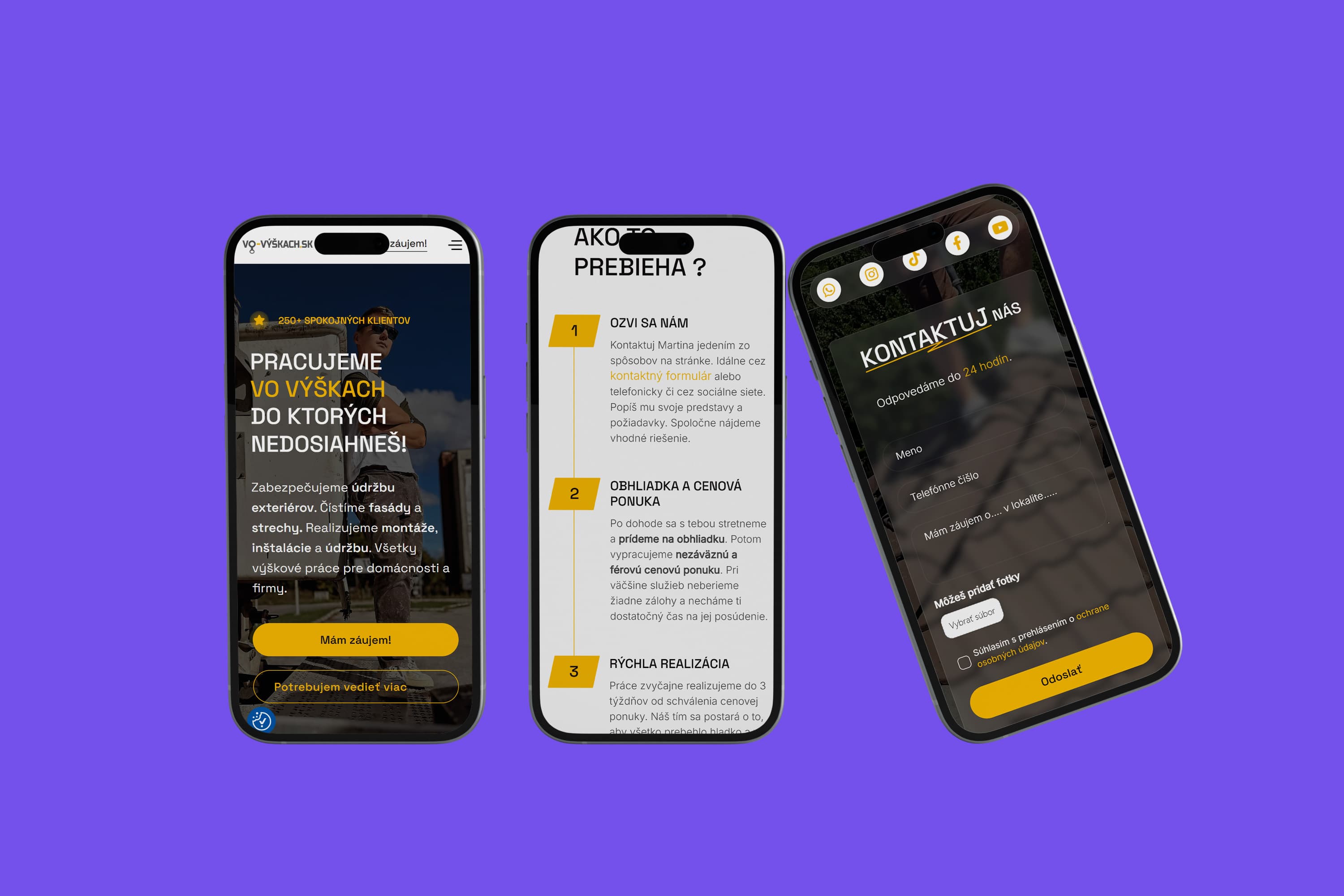 Landing page for a founder-led personal brand